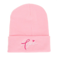 BREAST CANCER AWARENESS HOPE BEANIE